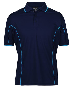 PODIUM S/S PIPING POLO