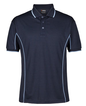 PODIUM S/S PIPING POLO
