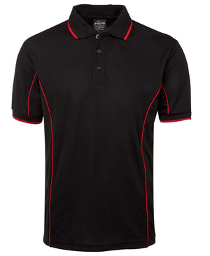 PODIUM S/S PIPING POLO