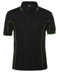 PODIUM S/S PIPING POLO