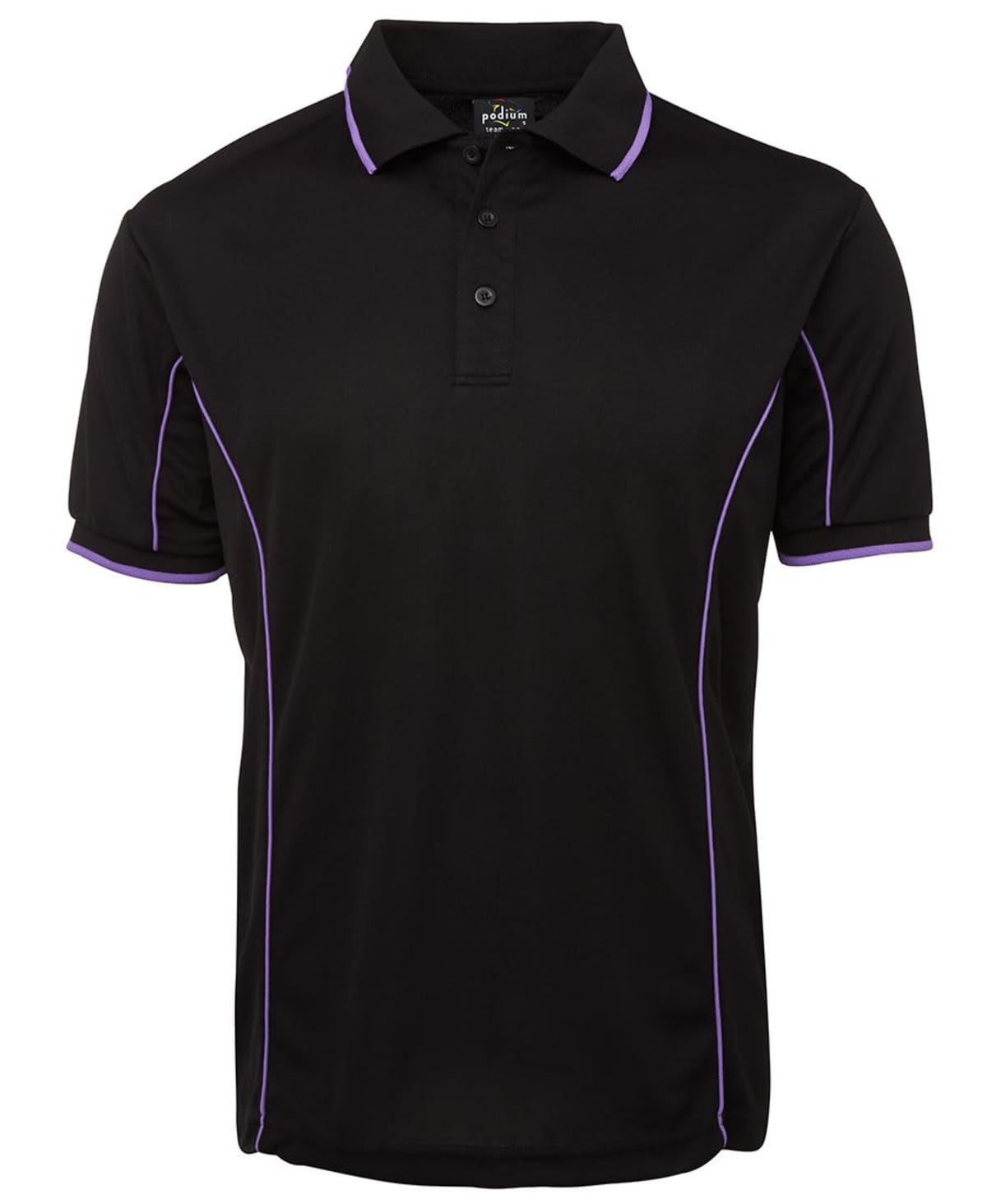 PODIUM S/S PIPING POLO