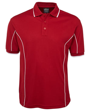 PODIUM S/S PIPING POLO