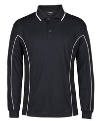 PODIUM L/S PIPING POLO