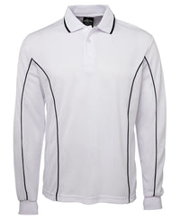 PODIUM L/S PIPING POLO