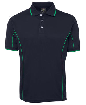 PODIUM S/S PIPING POLO