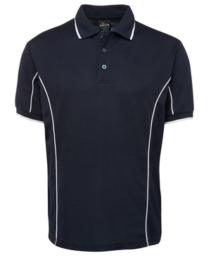 PODIUM S/S PIPING POLO