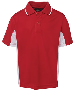 Podium Kids Contrast Polo