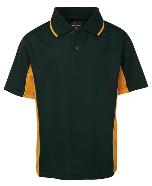 PODIUM KIDS C/TRAST POLO