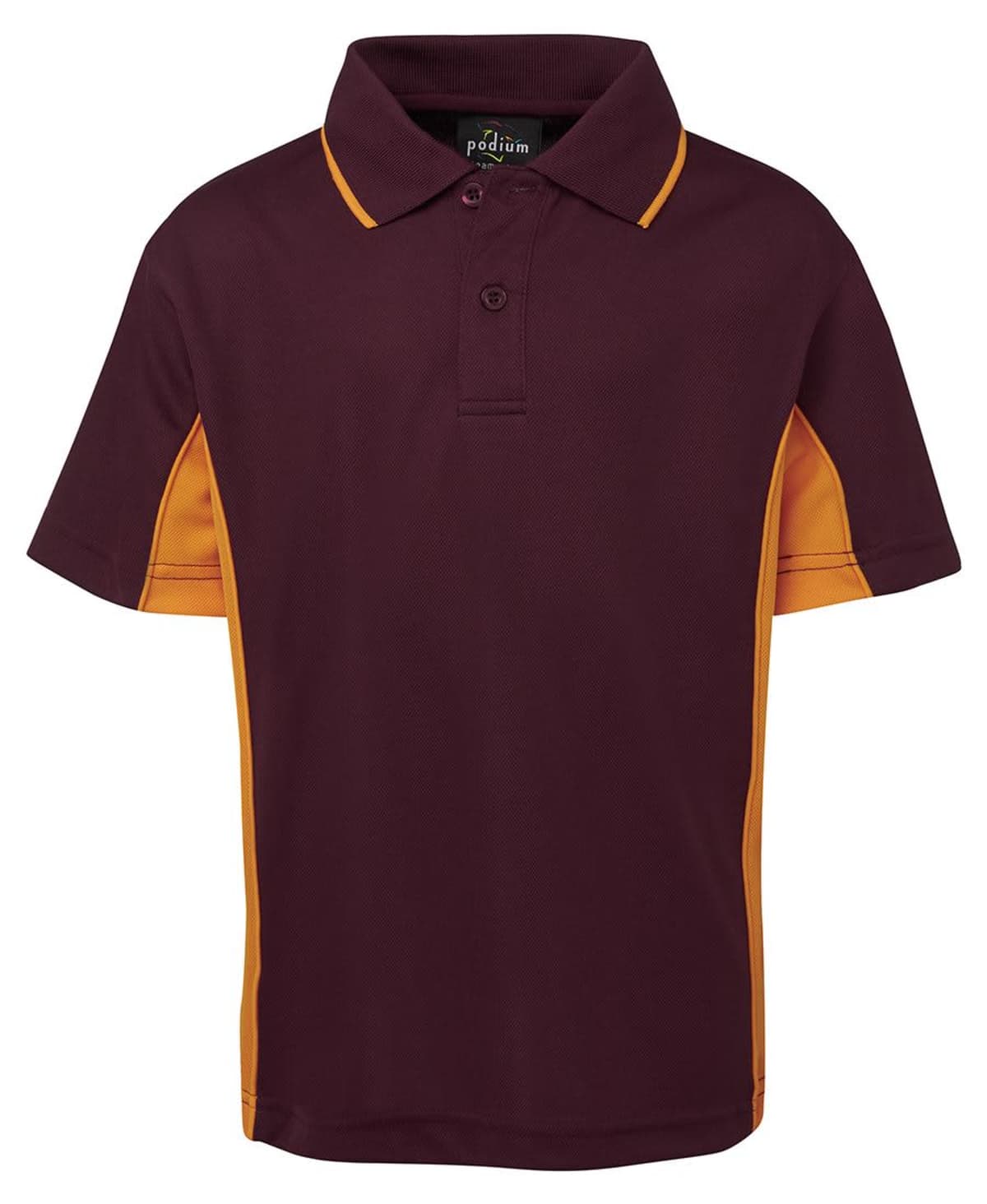 PODIUM KIDS C/TRAST POLO