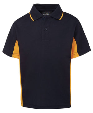 PODIUM KIDS C/TRAST POLO