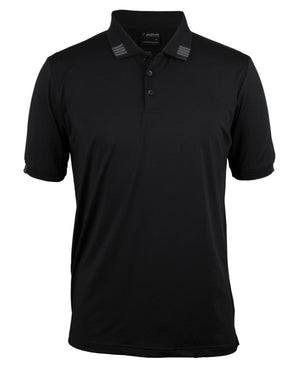 Podium 4 Stripe S/S Stretch Polo