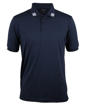 Podium 4 Stripe S/S Stretch Polo