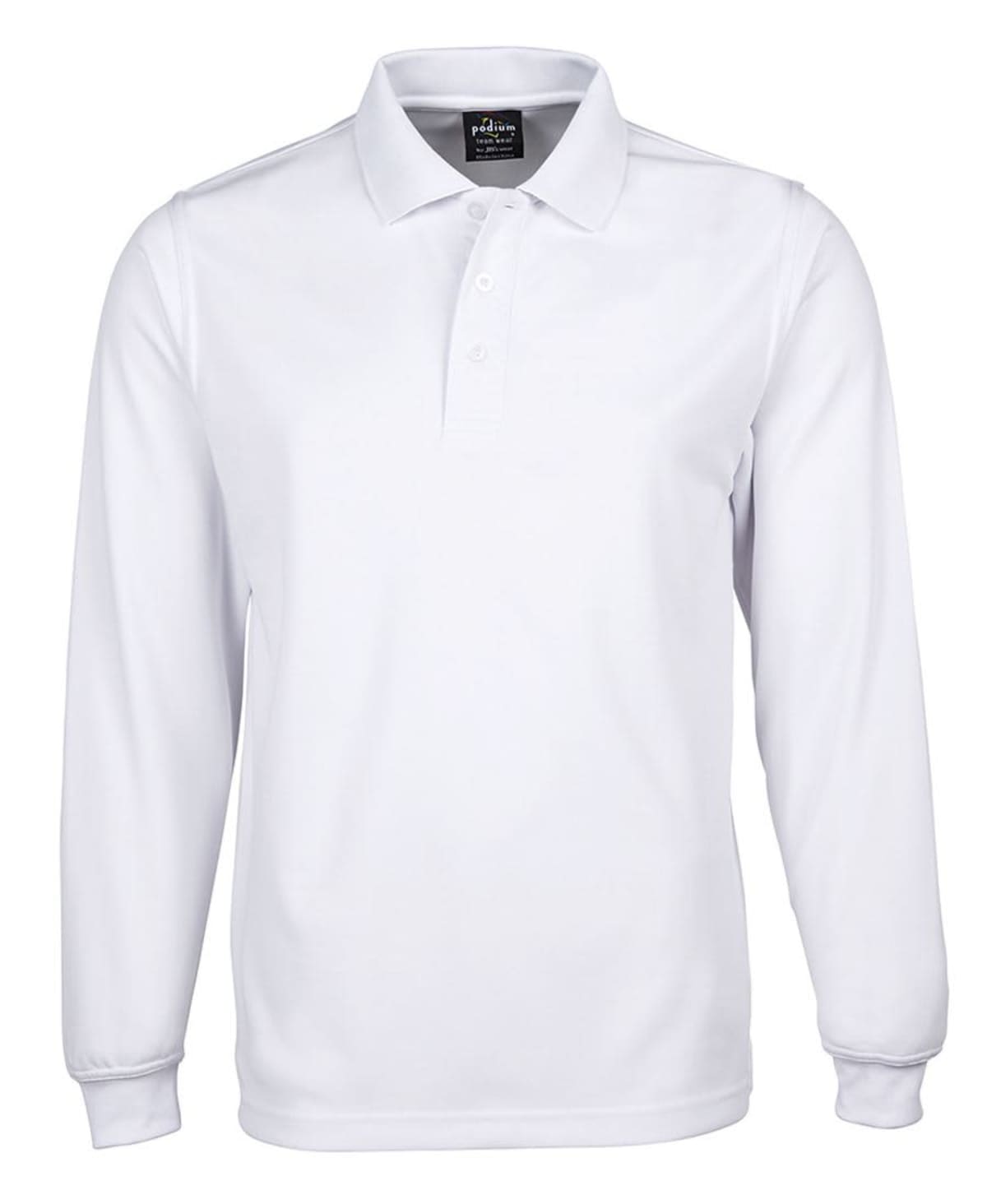 PODIUM L/S POLY POLO