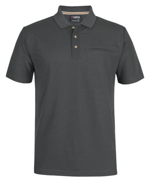 Podium S/S Recycled Polyester Pocket Polo
