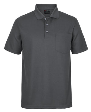 Podium Waffle Pocket Polo