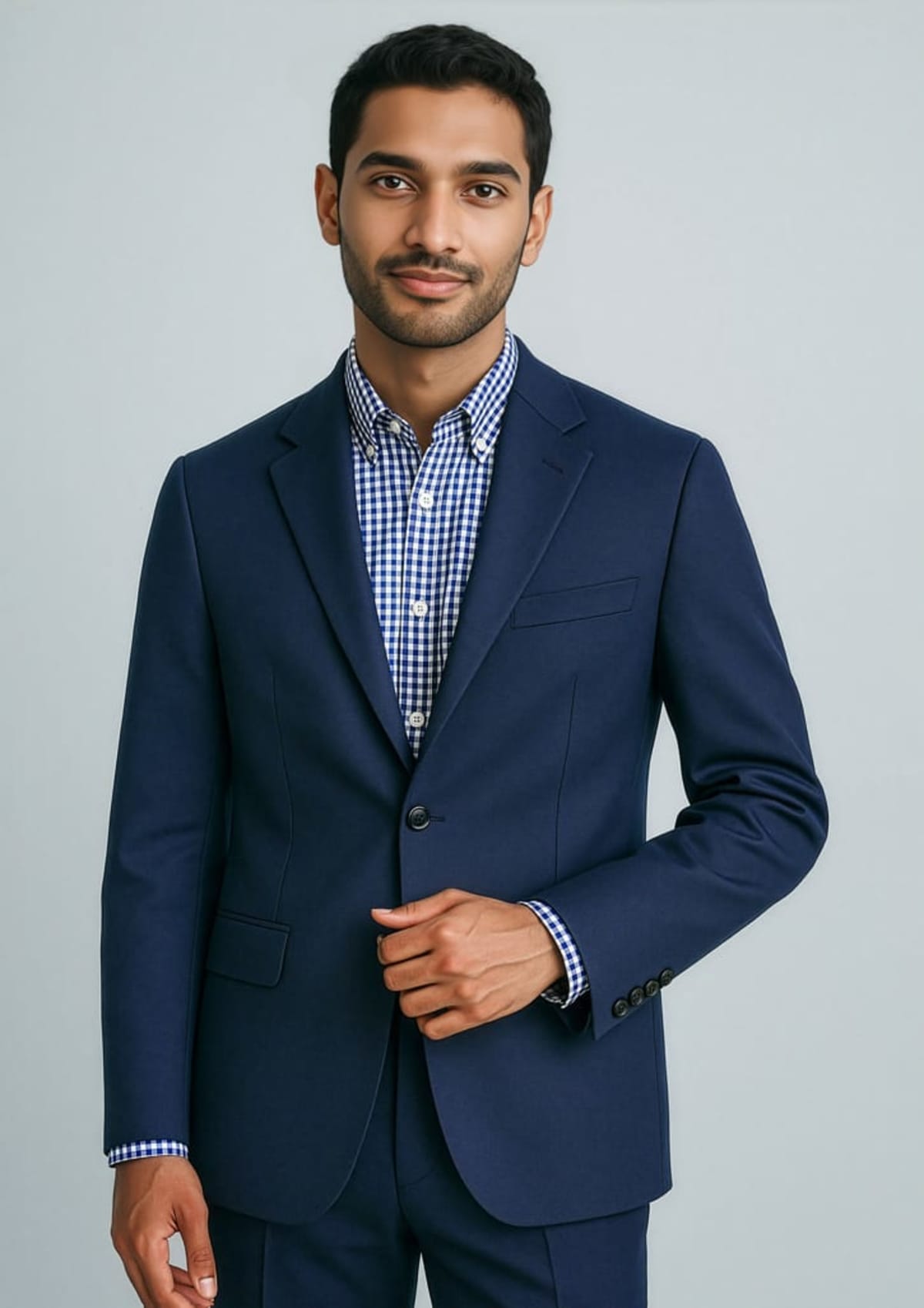 Mens Cool Stretch 2 Button Classic Jacket