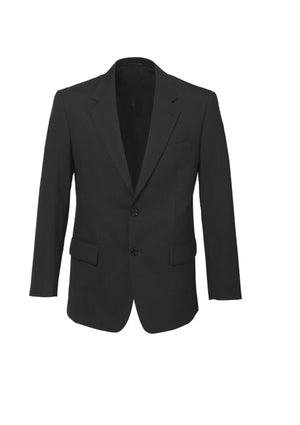 Mens Comfort Wool Stretch 2 Button Classic Jacket