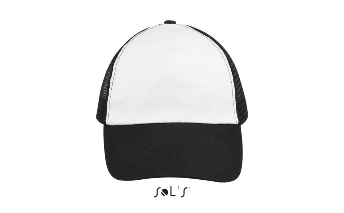 BULL FIVE PANEL CAP WITH MESH