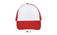 BULL FIVE PANEL CAP WITH MESH