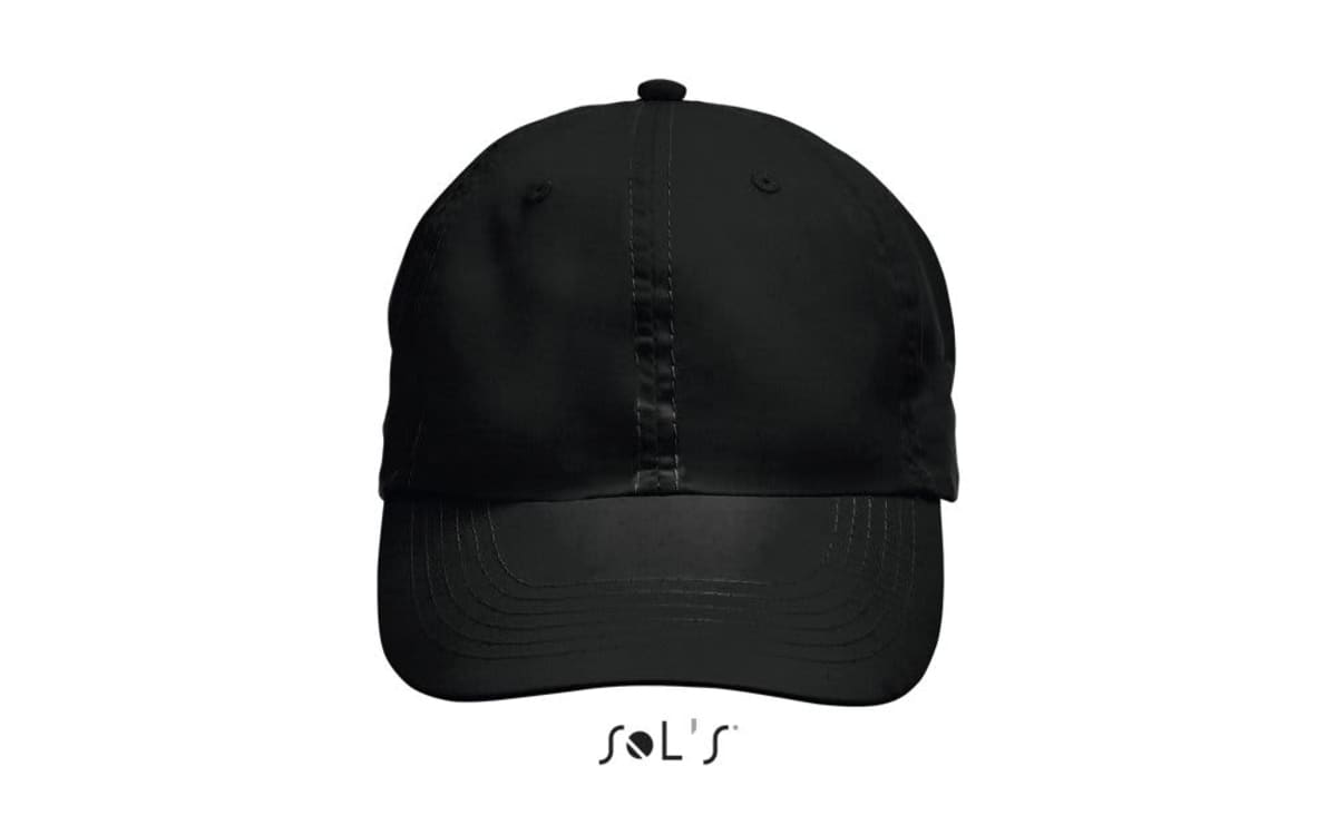 Cap 6 panel 100% polyester microfibre Neon colour options METEOR