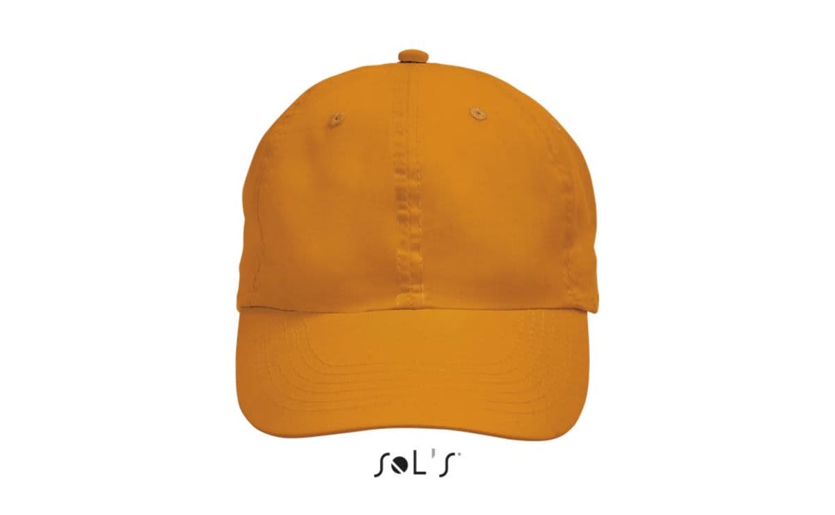 Cap 6 panel 100% polyester microfibre Neon colour options METEOR