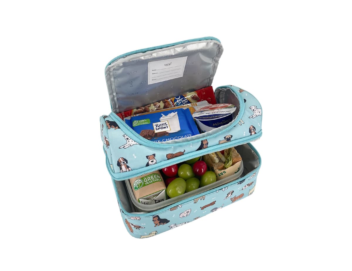 Sachi 'Style 235' Insulated Double Decker Lunch Bag