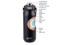Oasis Capri 750ml Vacuum Quick Release Lid Bottle