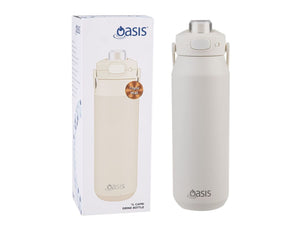 Oasis Capri 1L Vacuum Quick Release Lid Bottle