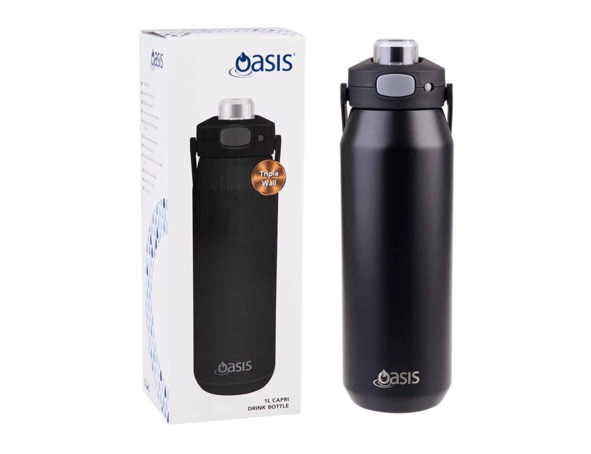 Oasis Capri 1L Vacuum Quick Release Lid Bottle