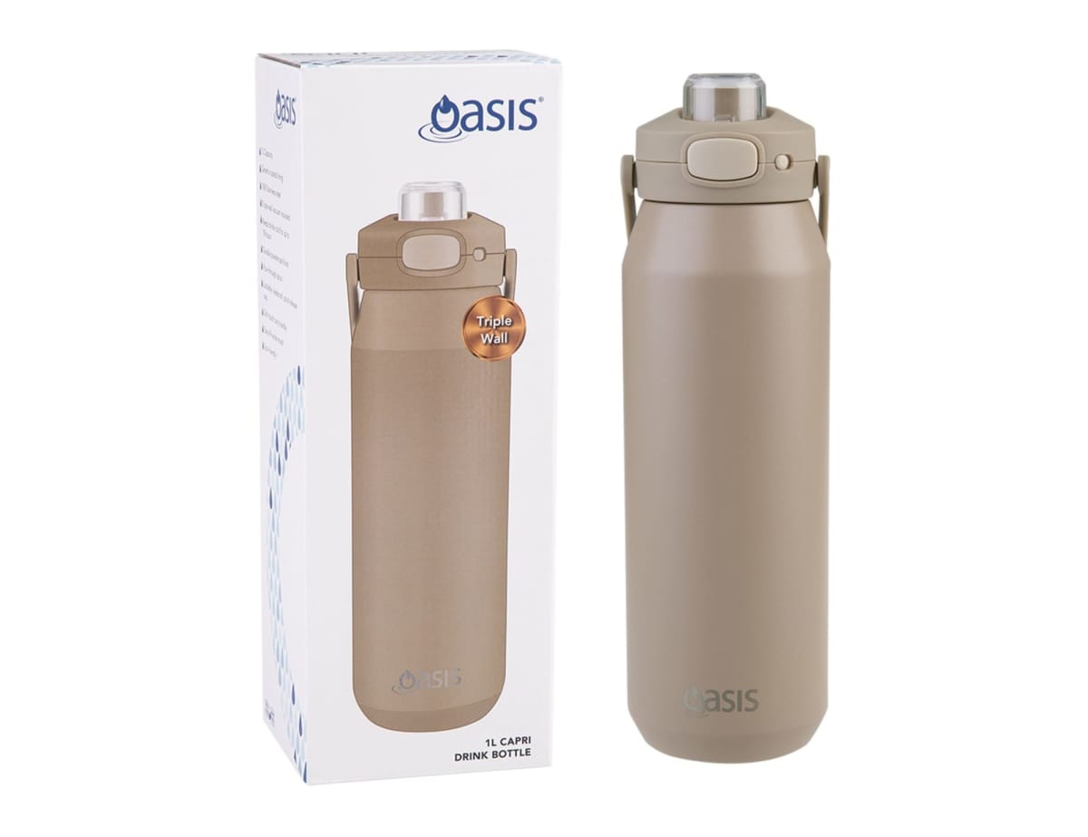 Oasis Capri 1L Vacuum Quick Release Lid Bottle