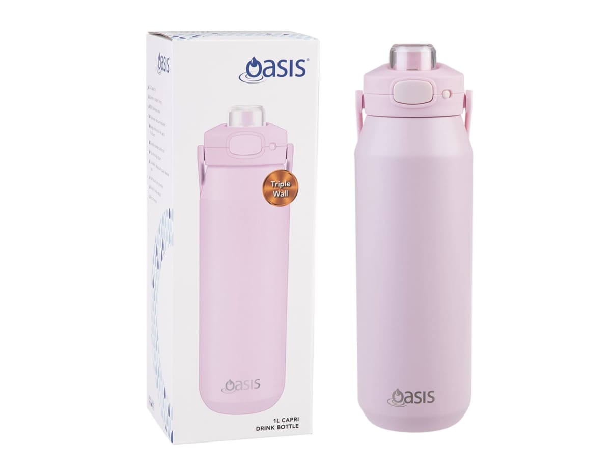 Oasis Capri 1L Vacuum Quick Release Lid Bottle