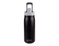 Oasis Flip-Top S/S D/Wall Ins. Drink Bottle 600ml