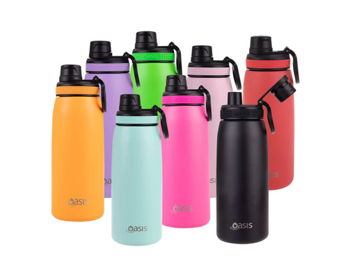Oasis 780ml Vacuum Sports Screw Cap Bottle