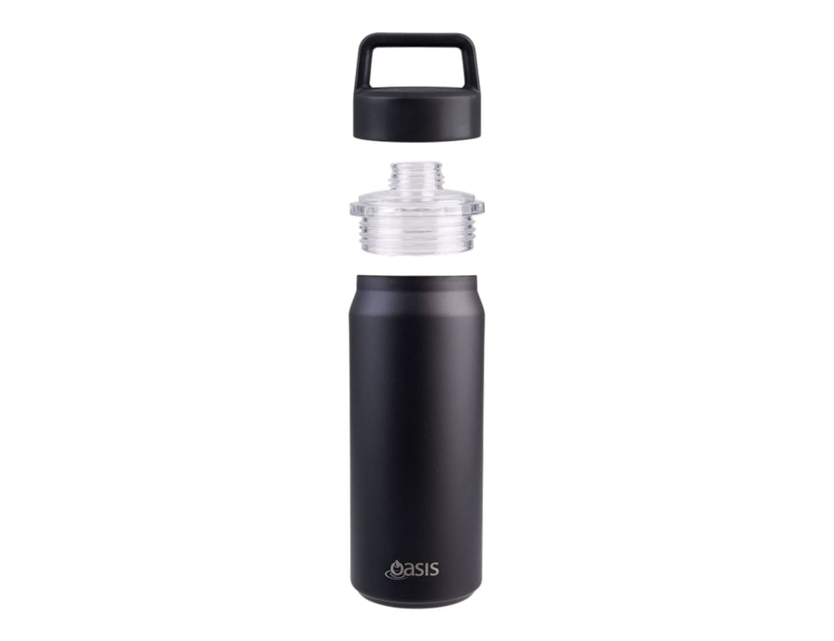 Oasis S/S D/Wall Ins. 'Summit' Drink Bottle W/ Chug Spout 750ml