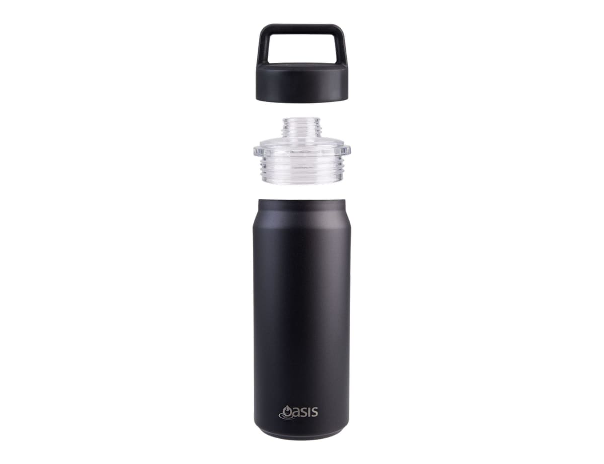 Oasis S/S D/Wall Ins. 'Summit' Drink Bottle W/ Chug Spout 750ml