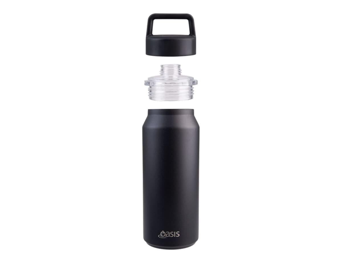 Oasis S/S D/Wall Ins. 'Summit' Drink Bottle W/ Chug Spout 1L
