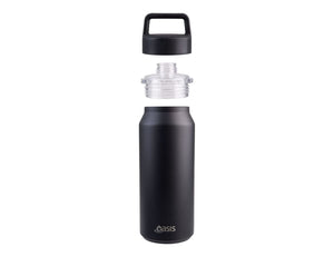 Oasis S/S D/Wall Ins. 'Summit' Drink Bottle W/ Chug Spout 1L
