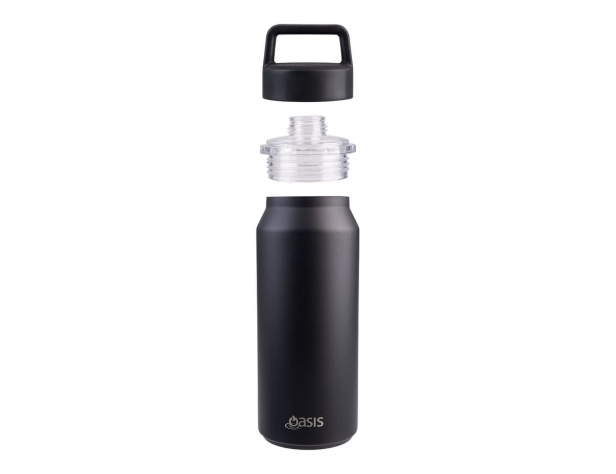 Oasis S/S D/Wall Ins. 'Summit' Drink Bottle W/ Chug Spout 1L