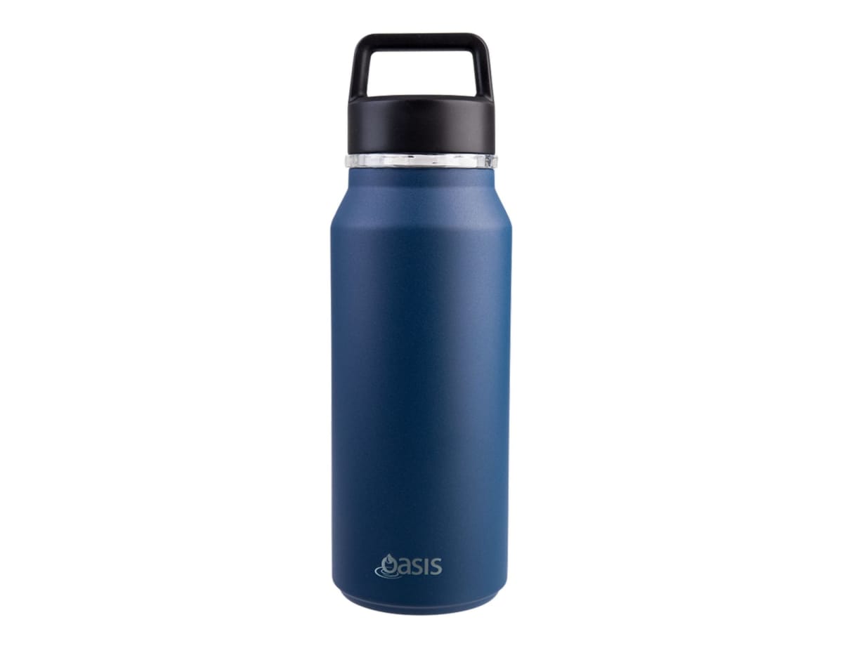Oasis S/S D/Wall Ins. 'Summit' Drink Bottle W/ Chug Spout 1L