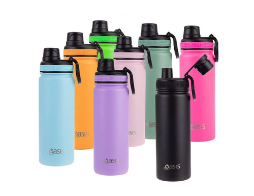 Oasis Challenger 550ml Vacuum Sports Screw Cap Bottle