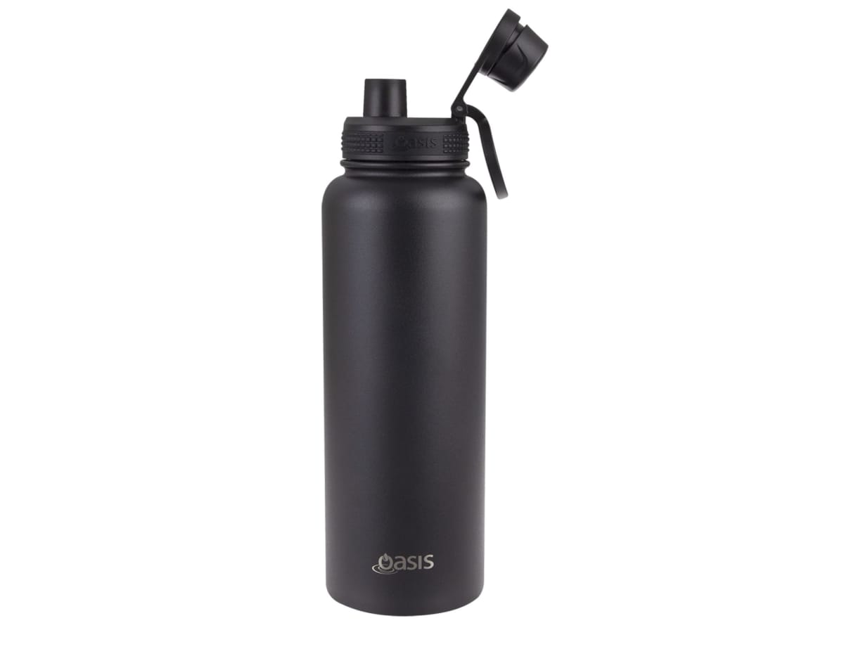 Oasis Challenger 1.1L Vacuum Sports Screw Cap Bottle