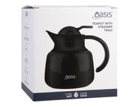 Oasis 750ml Insulated Teapot with Strainer