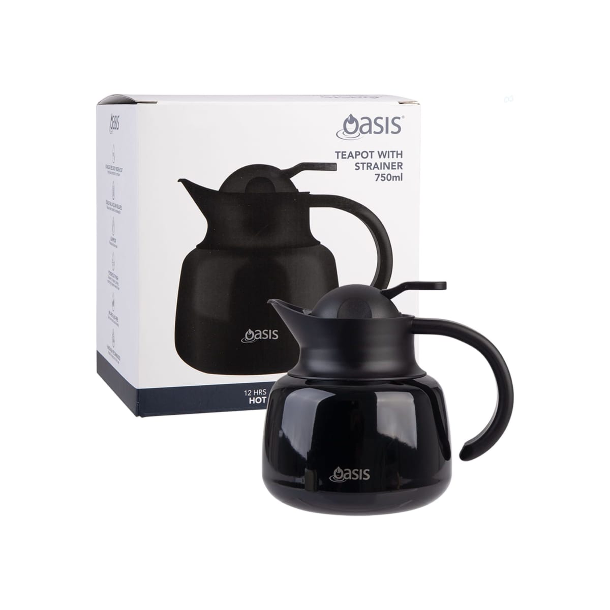 Oasis 750ml Insulated Teapot with Strainer