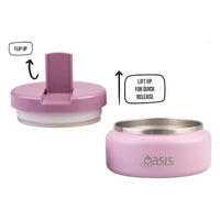 Oasis 230ml Insulated Quick Release Food Flask