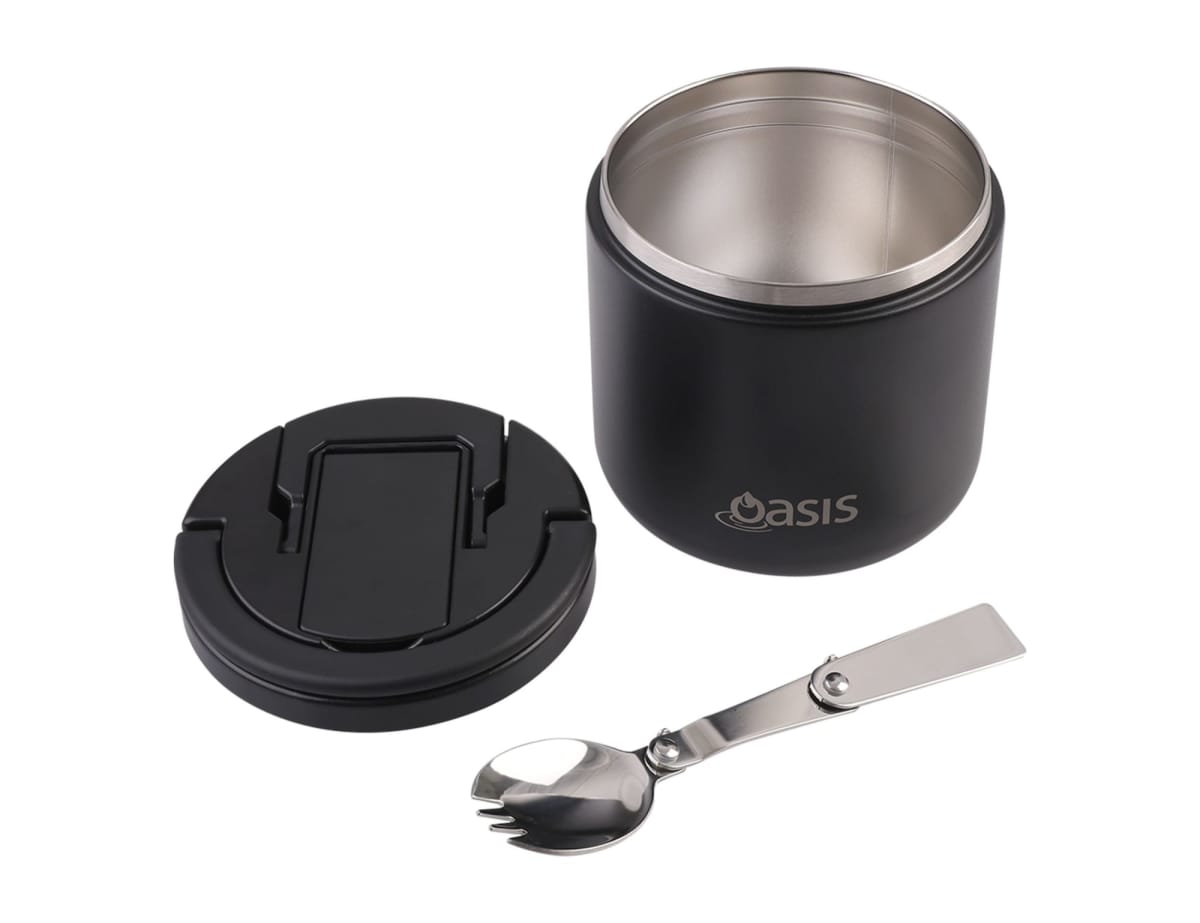 Oasis 550ml Vacuum Food Flask with Spork