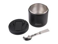 Oasis 550ml Vacuum Food Flask with Spork