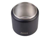 Oasis S/S D/Wall Ins. Food Flask W/ Quick Release Lid & Spork 700ml