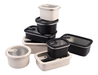 Oasis Microwave Safe Rectangular S/S Container 500ml
