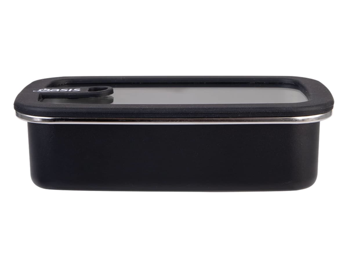 Oasis Microwave Safe Rectangular S/S Container 700ml