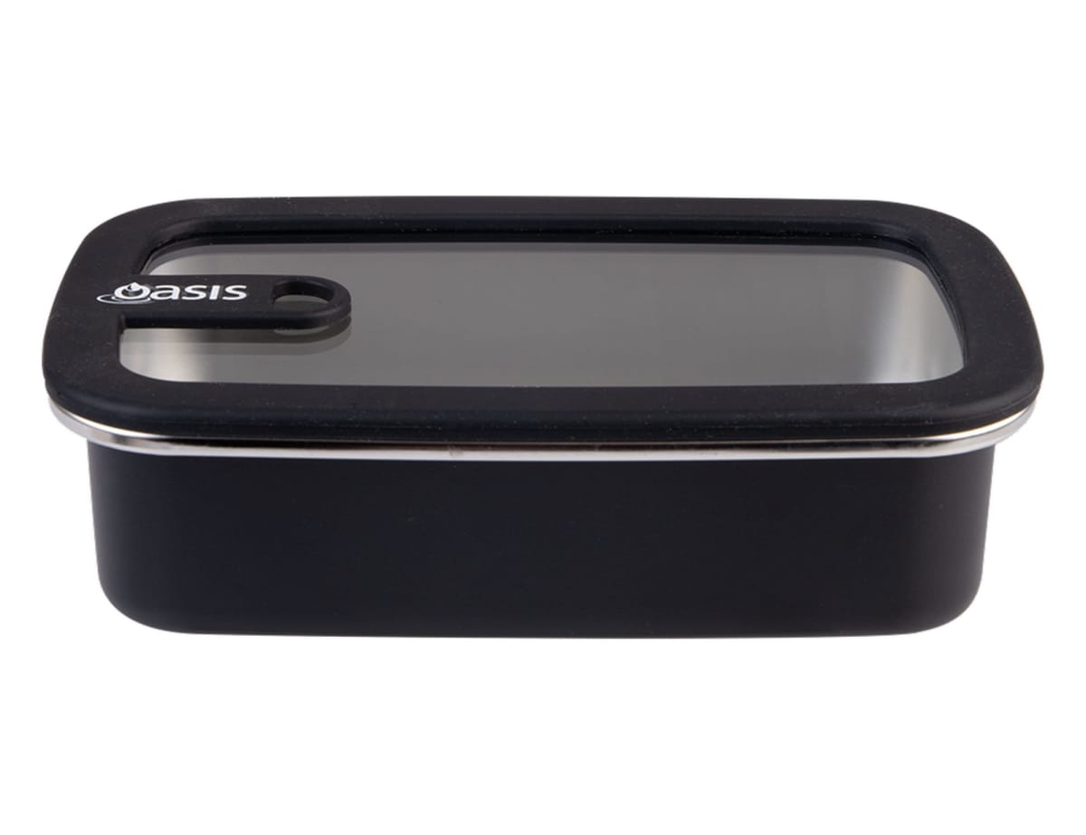Oasis Microwave Safe Rectangular S/S Container 700ml